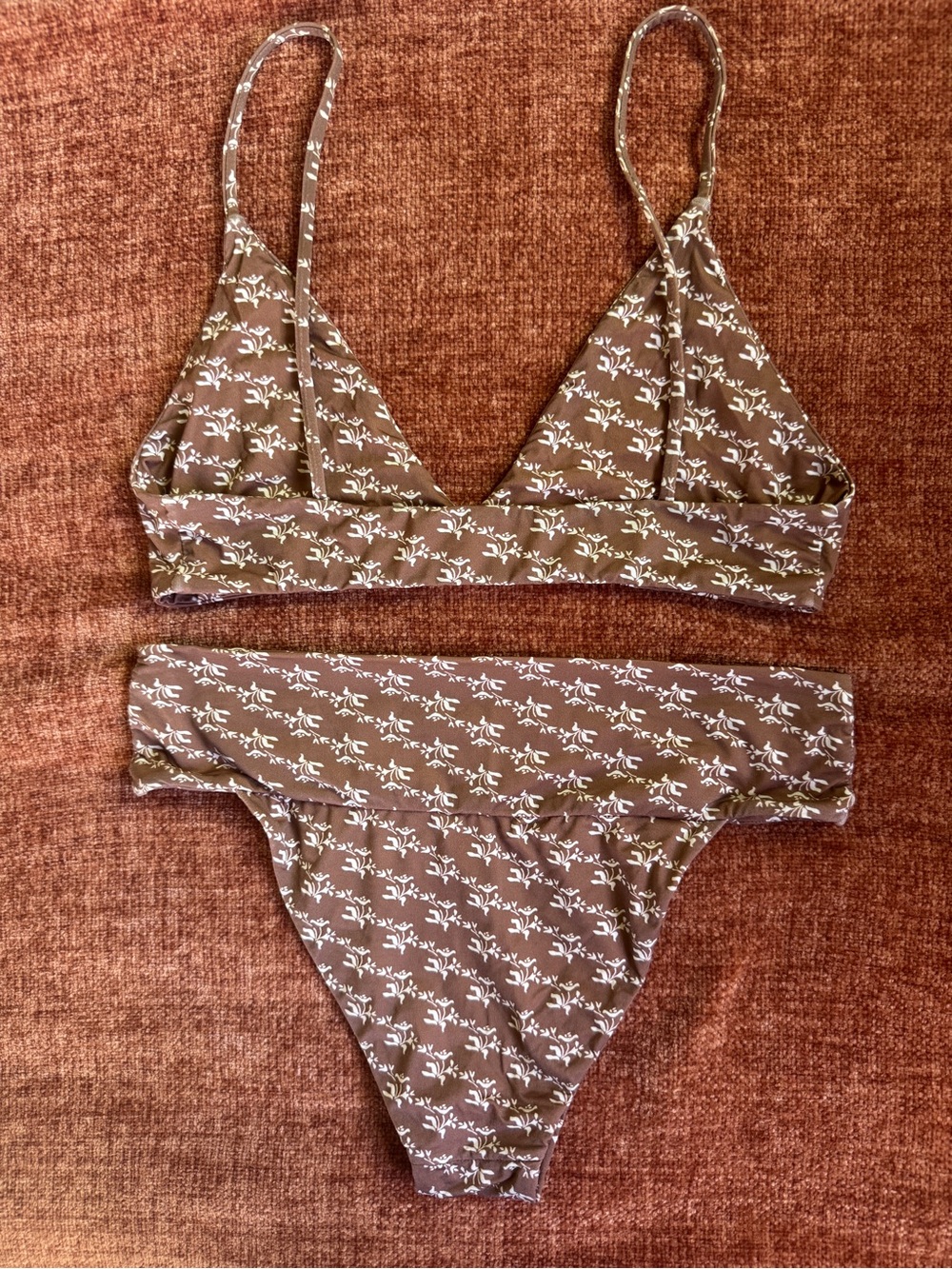 MAI swim Bikini Set (s top m bottom)